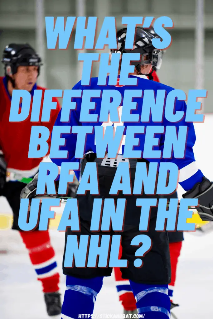 What’s the Difference Between RFA and UFA in the NHL